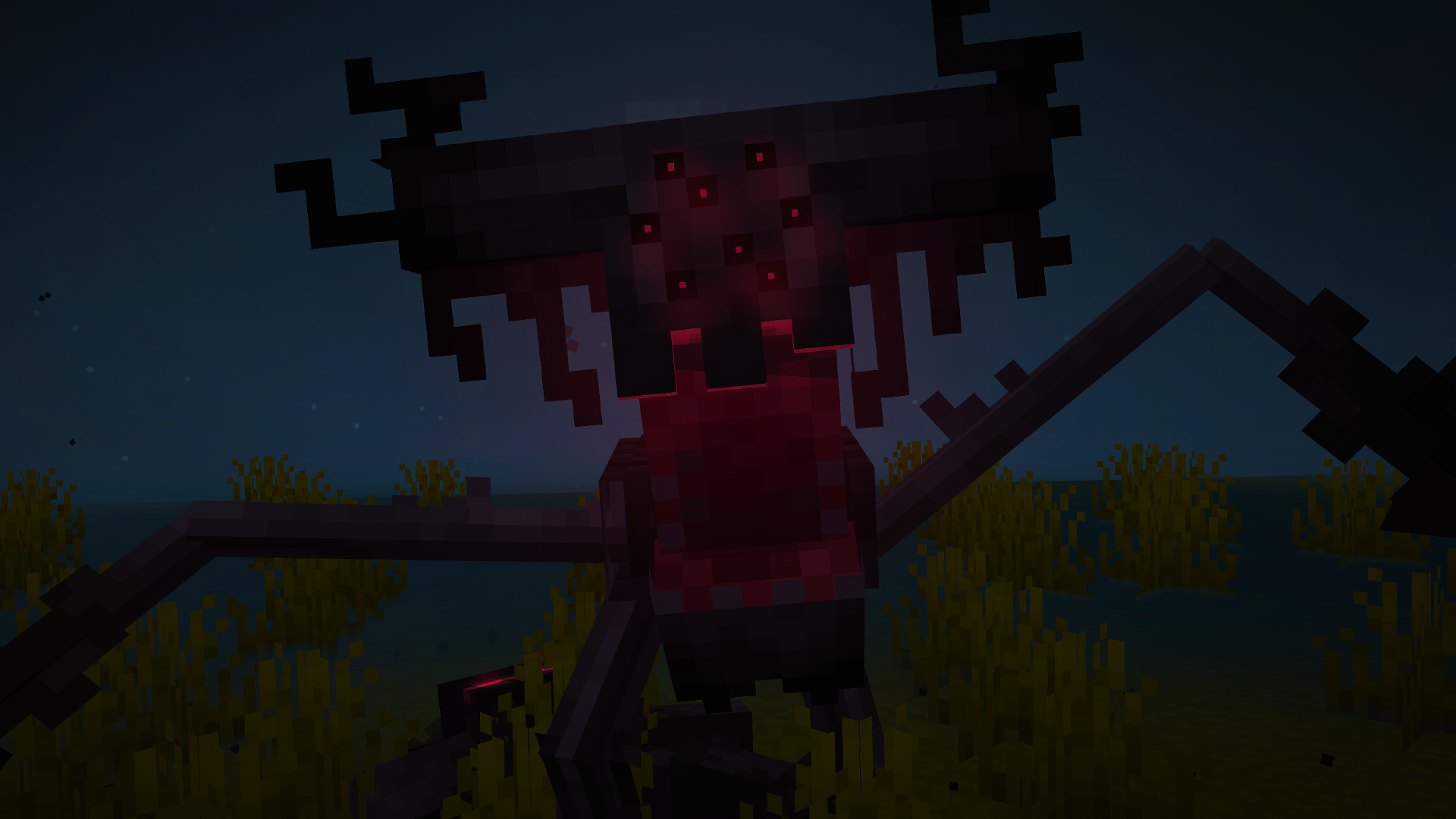 The Monster stalking the player at night